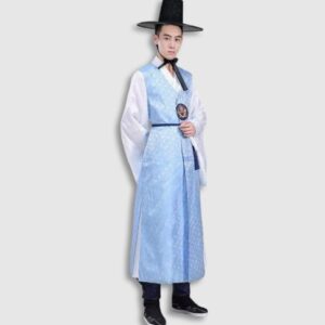 Hanbok Tradicional Azul para Hombre | KPOP STORE (2)