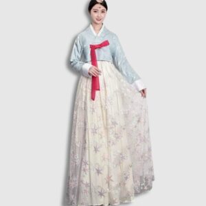 Hanbok Coreano Estrella - Vestido Tradicional K-Pop (2)
