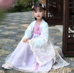 38061-5 Hanbok Infantil Coreano - Vestido Tradicional Premium (6)