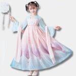 38108-0 Hanbok Infantil Oriental - Vestido Tradicional Coreano