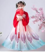 38108-10 Hanbok Infantil Oriental - Vestido Tradicional Coreano (11)