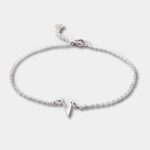 38332-0 Pulsera Ajustable de Plata BTS