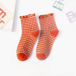 Coreenne Damier Sock - Calcetines K-Pop