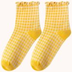 Coreenne Damier Sock - Calcetines K-Pop (6)