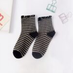 Coreenne Damier Sock - Calcetines K-Pop (7)
