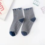 Coreenne Damier Sock - Calcetines K-Pop (10)