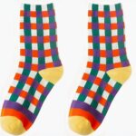 38820-6 Calcetines K-Pop Corean Shoes Stripes (7)