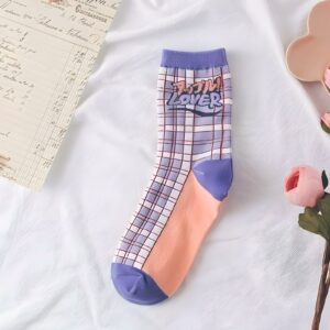 Calcetines Retro Coreanos - Estilo K-Fashion