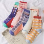 Calcetines Retro Coreanos - Estilo K-Fashion (2)