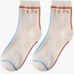 Calcetines Retro Coreanos - Estilo K-Fashion (7)