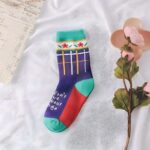 Calcetines Retro Coreanos - Estilo K-Fashion (9)