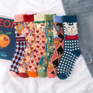 Calcetines Cartoon Coreenne - K-Fashion (2)