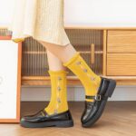 Calcetines Coreenne Flower - K-Pop Premium (4)