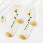 Calcetines Coreenne Flower - K-Pop Premium (10)