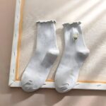 38852-0 Calcetines Coreenne Fleurie - K-Fashion Premium