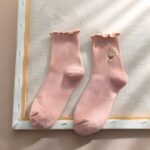 38852-10 Calcetines Coreenne Fleurie - K-Fashion Premium (11)