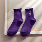 38852-11 Calcetines Coreenne Fleurie - K-Fashion Premium (12)