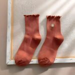 38852-13 Calcetines Coreenne Fleurie - K-Fashion Premium (14)