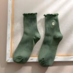 38852-8 Calcetines Coreenne Fleurie - K-Fashion Premium (9)