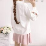 Blusa Kawaii White Cherry (6)