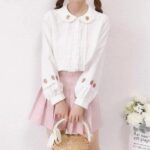 Blusa Kawaii White Cherry (7)