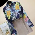 39113-1 Camisa Colorida de Flores - K-Pop (2)