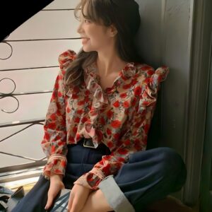 Blusa Flowering Coreenne - Blusa Premium (2)