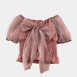 Blusa Korean Node - Estilo Vintage