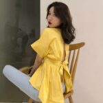 Blusa Coreana Casual de K-Pop (5)