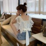 39372-1 Blusa Sin Espalda Coreana Premium - Estilo K-Pop (2)