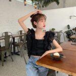 39372-3 Blusa Sin Espalda Coreana Premium - Estilo K-Pop (4)