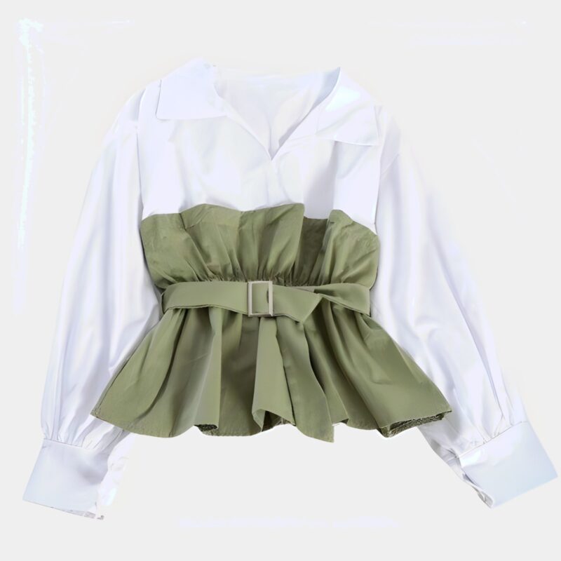 Blusa Coreenne Doble Pieza | KPOP STORE