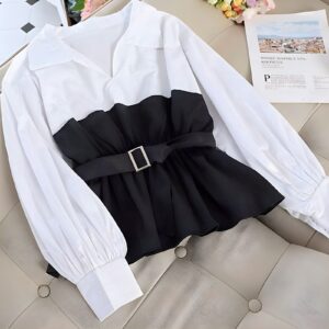 Blusa Coreenne Doble Pieza | KPOP STORE (2)
