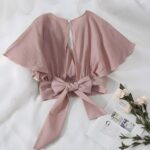 Blusa Crop Top Coreenne - Estilo K-Fashion (3)