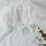 Blusa Crop Top Coreenne - Estilo K-Fashion (4)