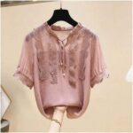 Blusa Coreenne Ruffle - Moda K-Pop (2)