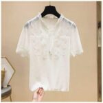Blusa Coreenne Ruffle - Moda K-Pop (4)