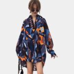 Camisa Abstract Coreenne - Estilo Premium