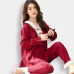 Pijama Rojo Mujer K-pop