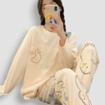 39899-2 Pijama de Mujer Coreano - K-Pop (3)