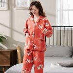 Pijama Matelassé Floral de K-Pop (4)
