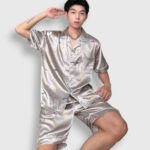 Pijama Corto Masculino K-Pop (4)