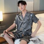 Pijama Corto Masculino K-Pop (5)
