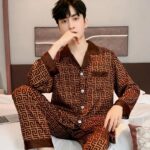 Pijama Coreano Marrón para Hombre | KPOP STORE (5)