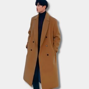 Abrigo de Invierno Coreano para Hombre - K-Pop Premium