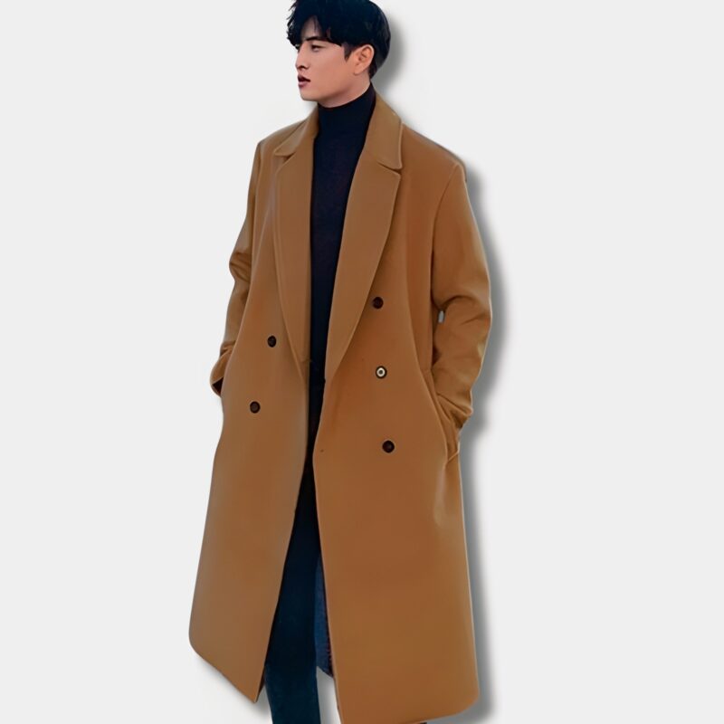 Abrigo de Invierno Coreano para Hombre - K-Pop Premium