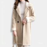 40344-0 Abrigo Mi-Long Mujer de Estilo Coreano