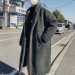 Abrigo Largo de Lana Coreano - K-Pop (4)