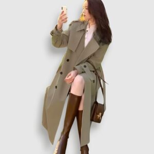 Abrigo Largo Estilo Coreano Mujer | KPOP STORE (2)