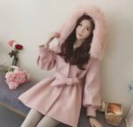 40526-3 Abrigo Corto con Pieles - K-Pop (4)